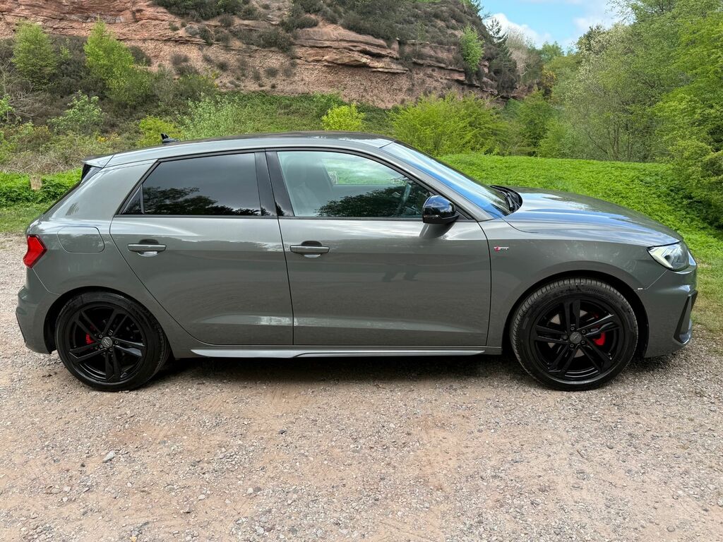 Audi A1 Tfsi 30 S Line YX19OCU Grey #4