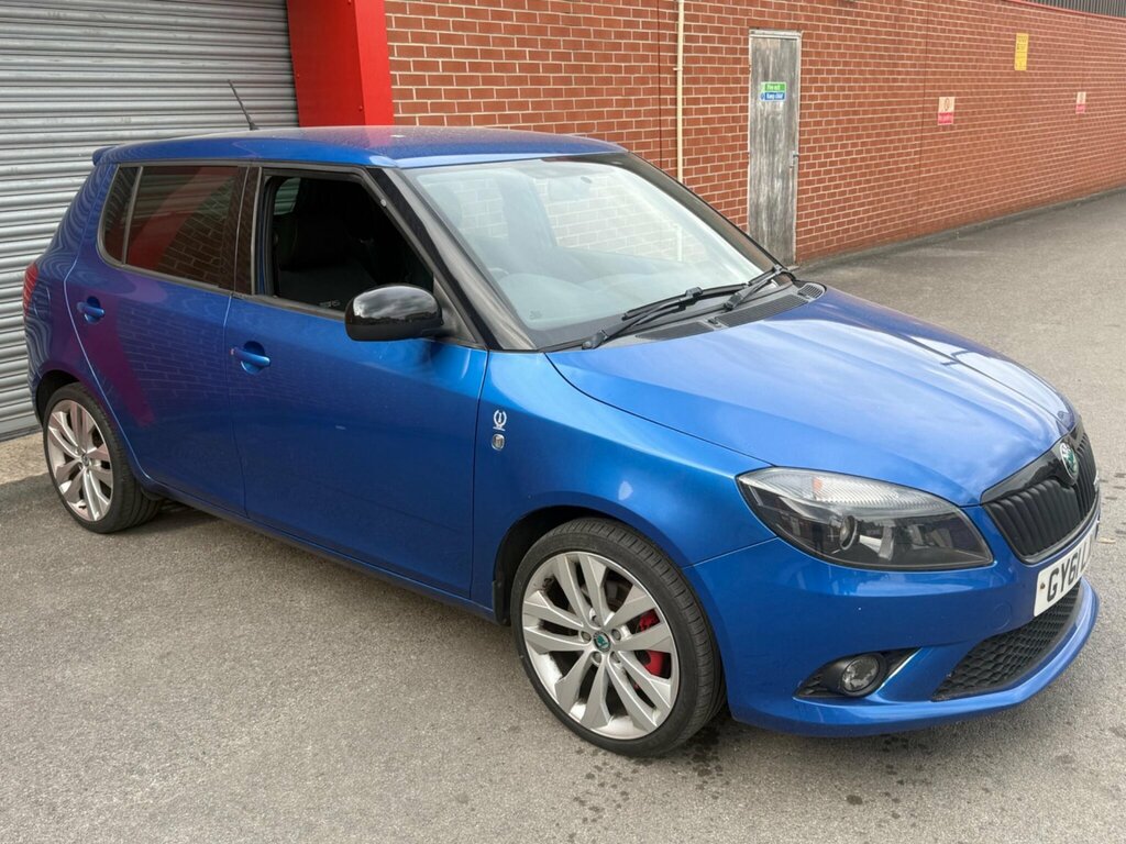 Skoda Fabia 1.4 Tsi Vrs S2000 Dsg Euro 5 GY61LXR Blue #2