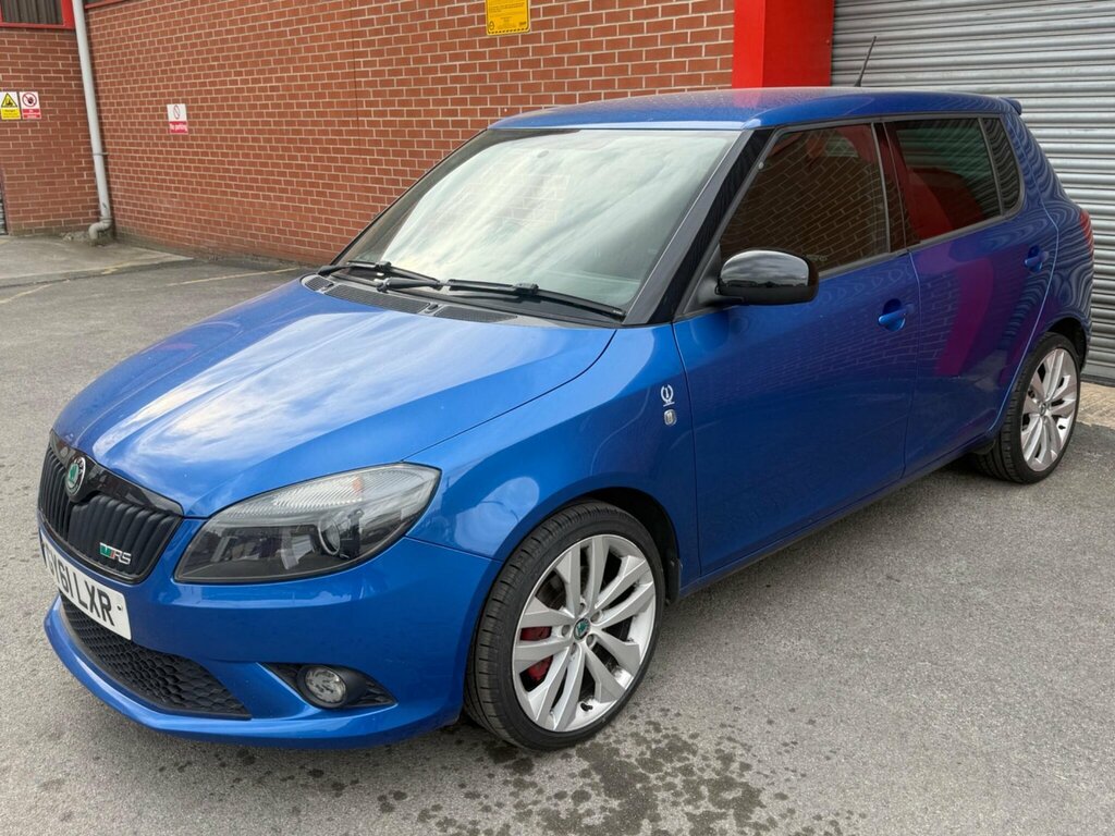 Skoda Fabia 1.4 Tsi Vrs S2000 Dsg Euro 5 GY61LXR Blue #6