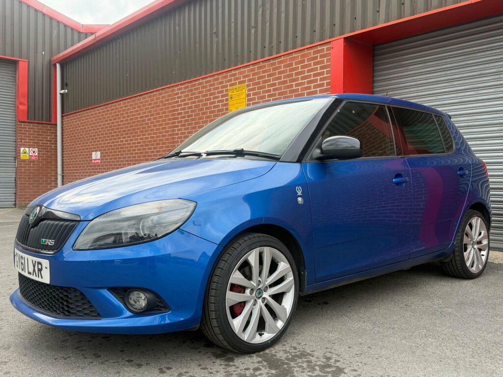 Skoda Fabia 1.4 Tsi Vrs S2000 Dsg Euro 5 GY61LXR Blue #5