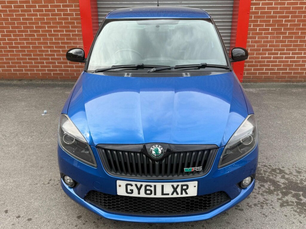 Skoda Fabia 1.4 Tsi Vrs S2000 Dsg Euro 5 GY61LXR Blue #4