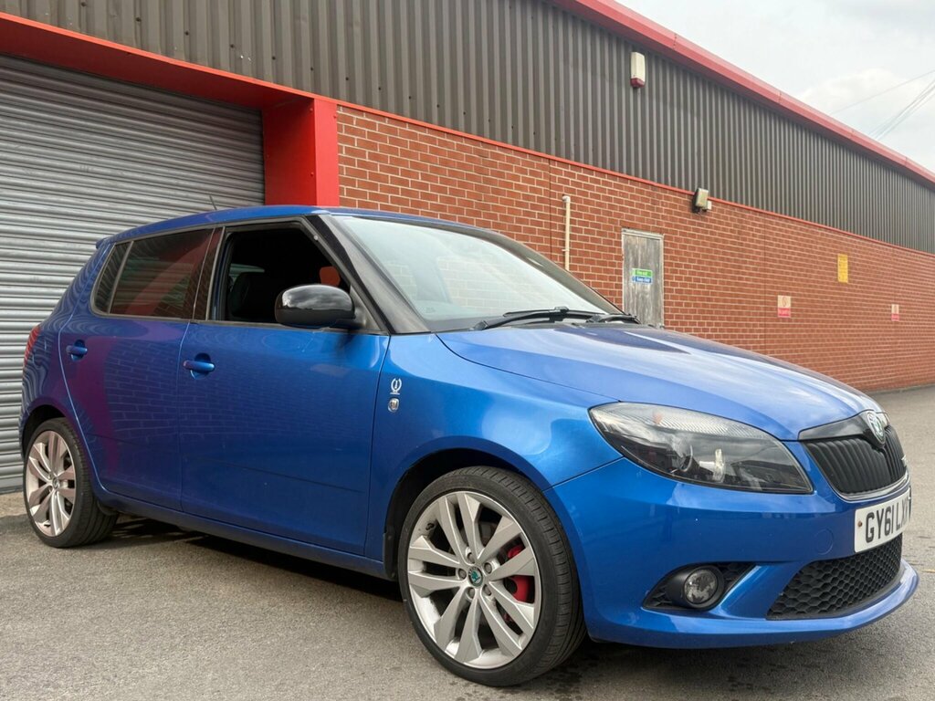 Skoda Fabia 1.4 Tsi Vrs S2000 Dsg Euro 5 Blue