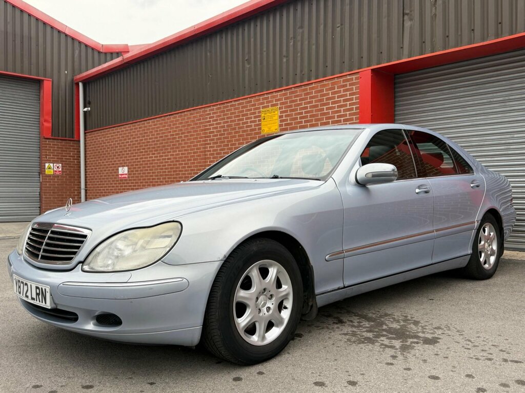 Mercedes-Benz S Class 3.2 S320 Cdi Blue #5