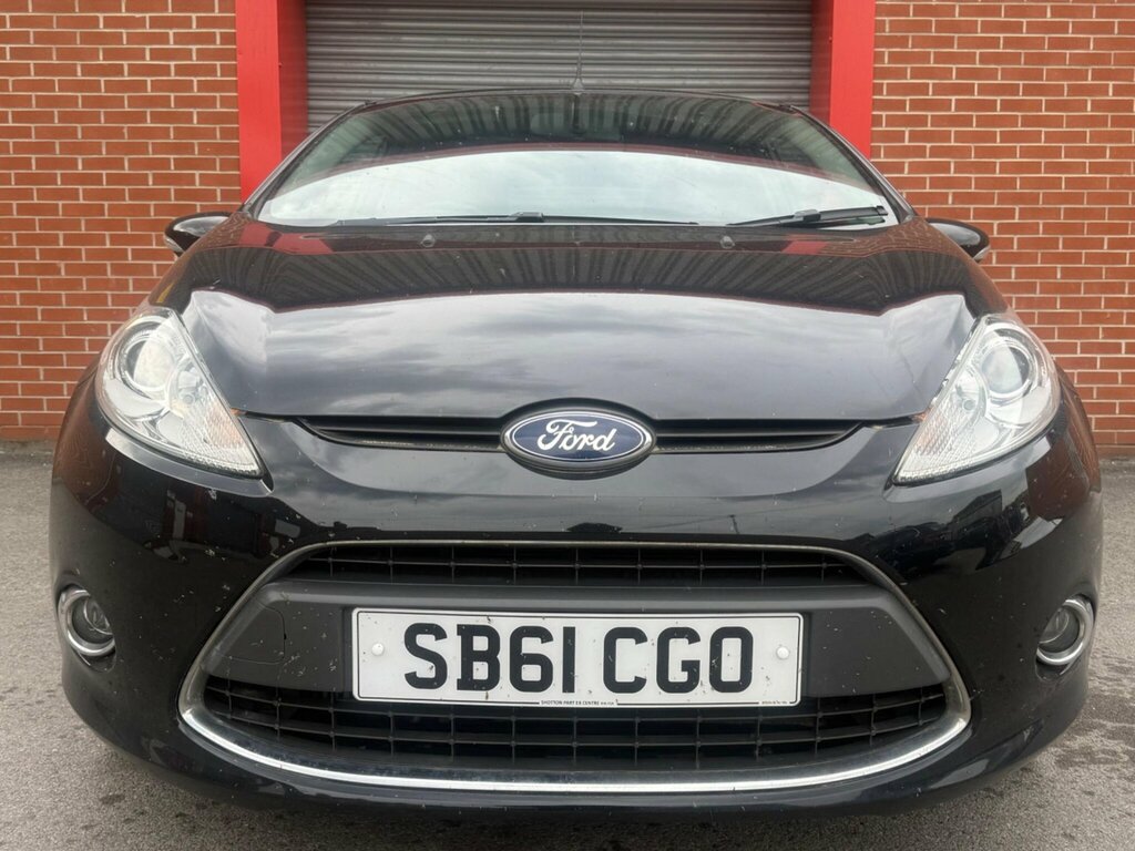 Ford Fiesta 1.6 Tdci Econetic Dpf Zetec SB61CGO Black #4