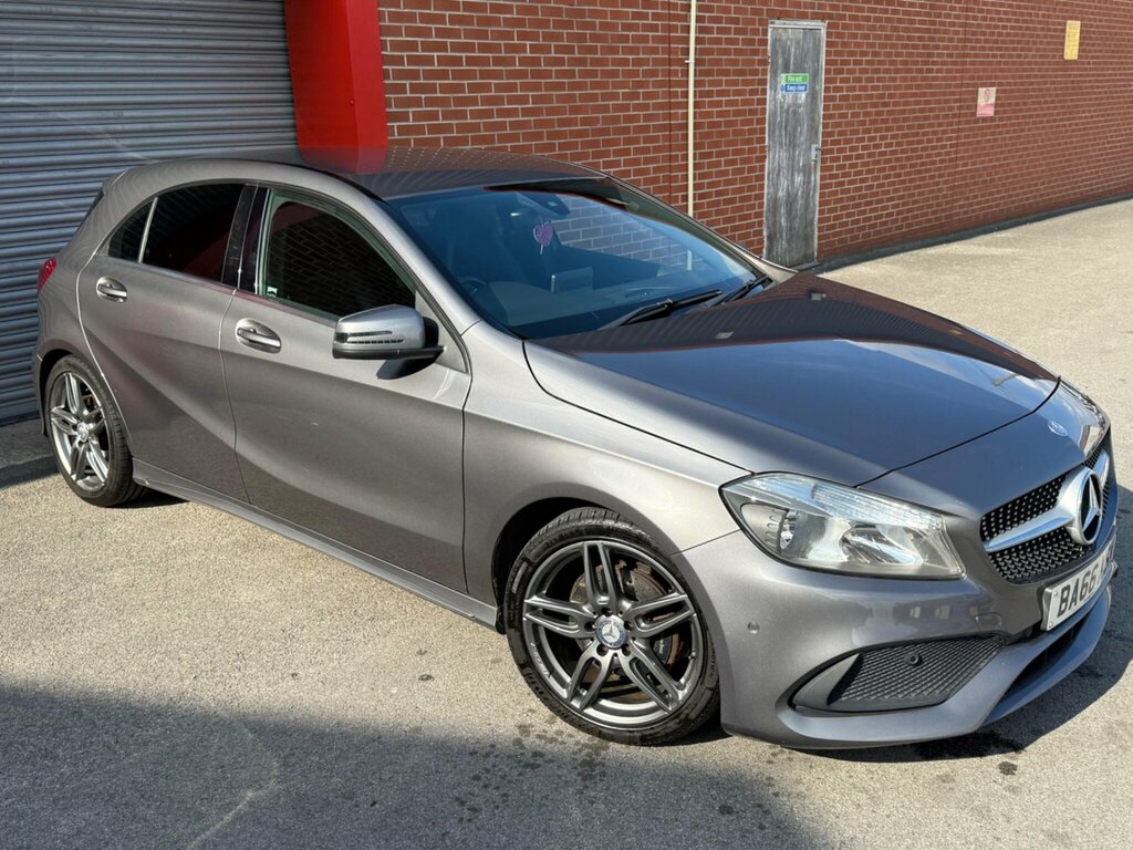 Mercedes-Benz A Class 1.5 A180d Amg Line Executive 7G-dct Euro 6 Ss BA66XSM Grey #2