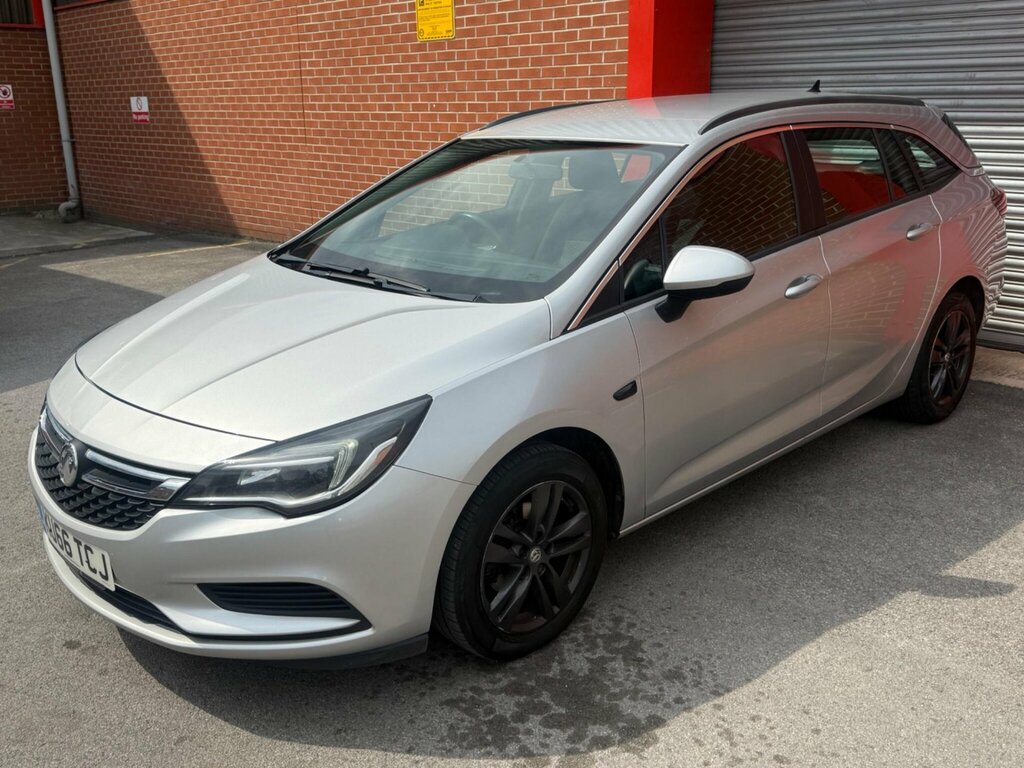 Vauxhall Astra 1.6 Cdti Tech Line Sports Tourer Euro 6 KU66TCJ Silver #6