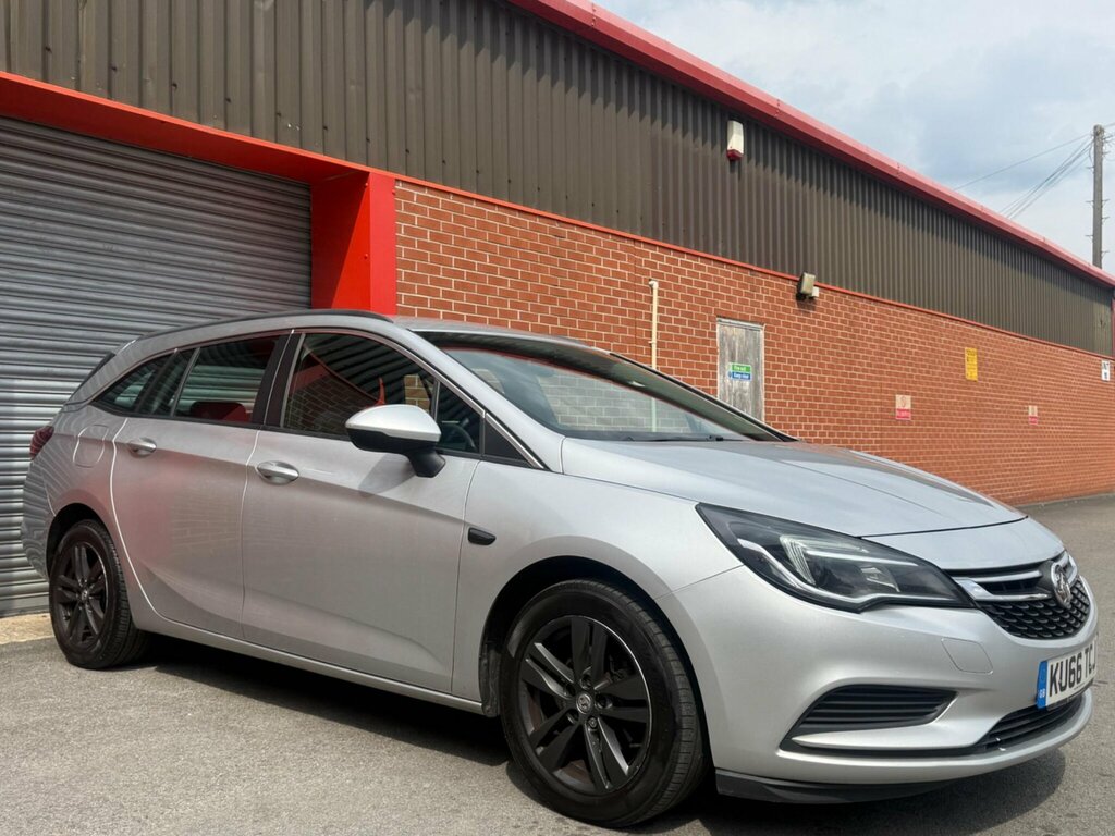 Vauxhall Astra 1.6 Cdti Tech Line Sports Tourer Euro 6 Silver