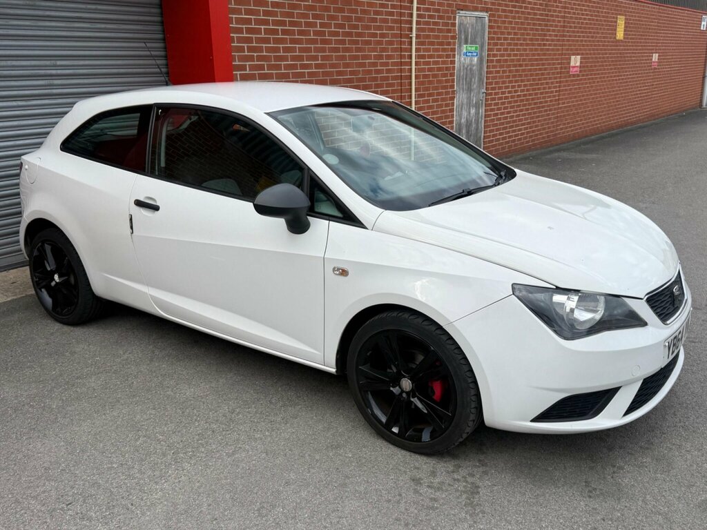 Seat Ibiza 1.2 S Sport Coupe Euro 5 Ac YB64YWW White #2