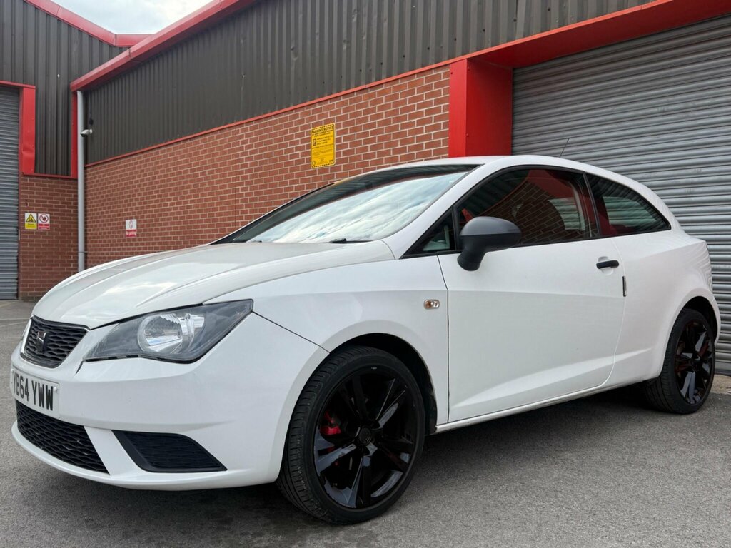 Seat Ibiza 1.2 S Sport Coupe Euro 5 Ac YB64YWW White #5