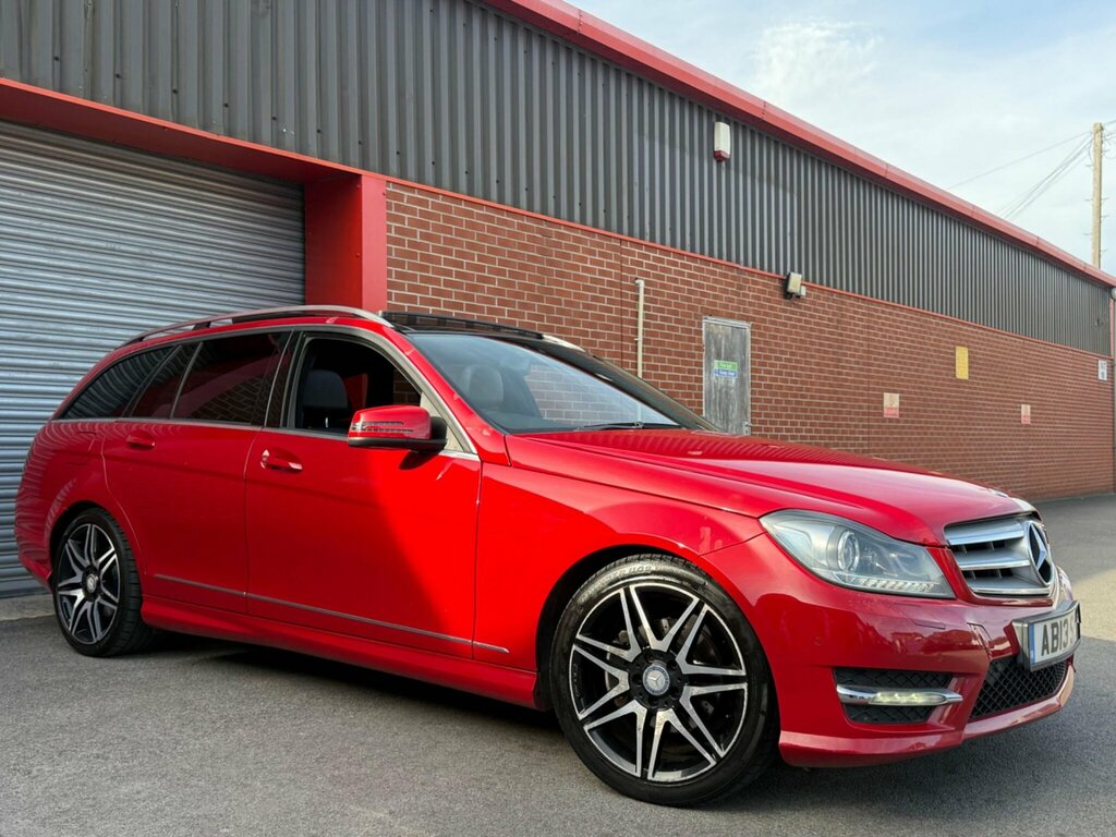Mercedes-Benz C Class 2.1 C250 Cdi Blueefficiency Amg Sport Plus G-troni Red