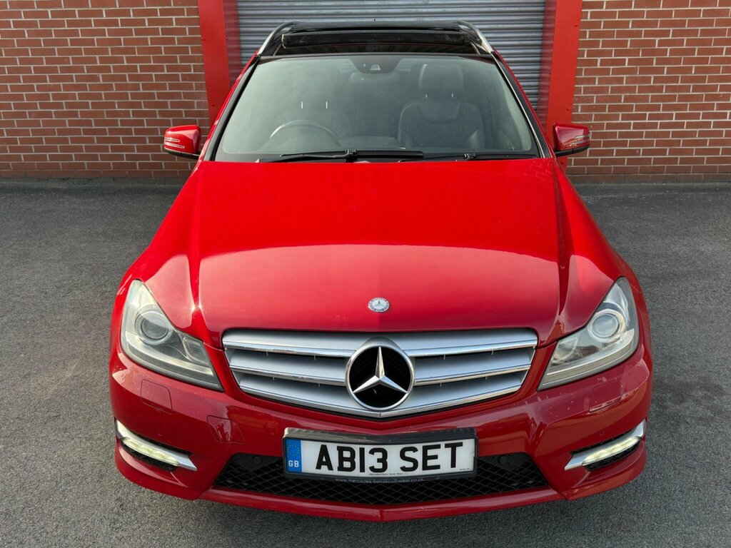 Mercedes-Benz C Class 2.1 C250 Cdi Blueefficiency Amg Sport Plus G-troni AB13SET Red #3