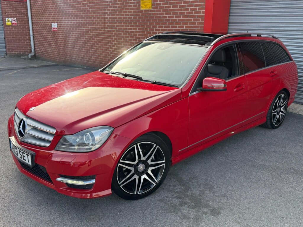 Mercedes-Benz C Class 2.1 C250 Cdi Blueefficiency Amg Sport Plus G-troni AB13SET Red #6