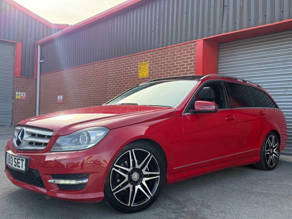 Mercedes-Benz C Class 2.1 C250 Cdi Blueefficiency Amg Sport Plus G-troni AB13SET Red #5