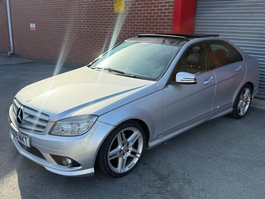 Mercedes-Benz C Class 2.1 C220 Cdi Sport Euro 4 PE09NKT Silver #6
