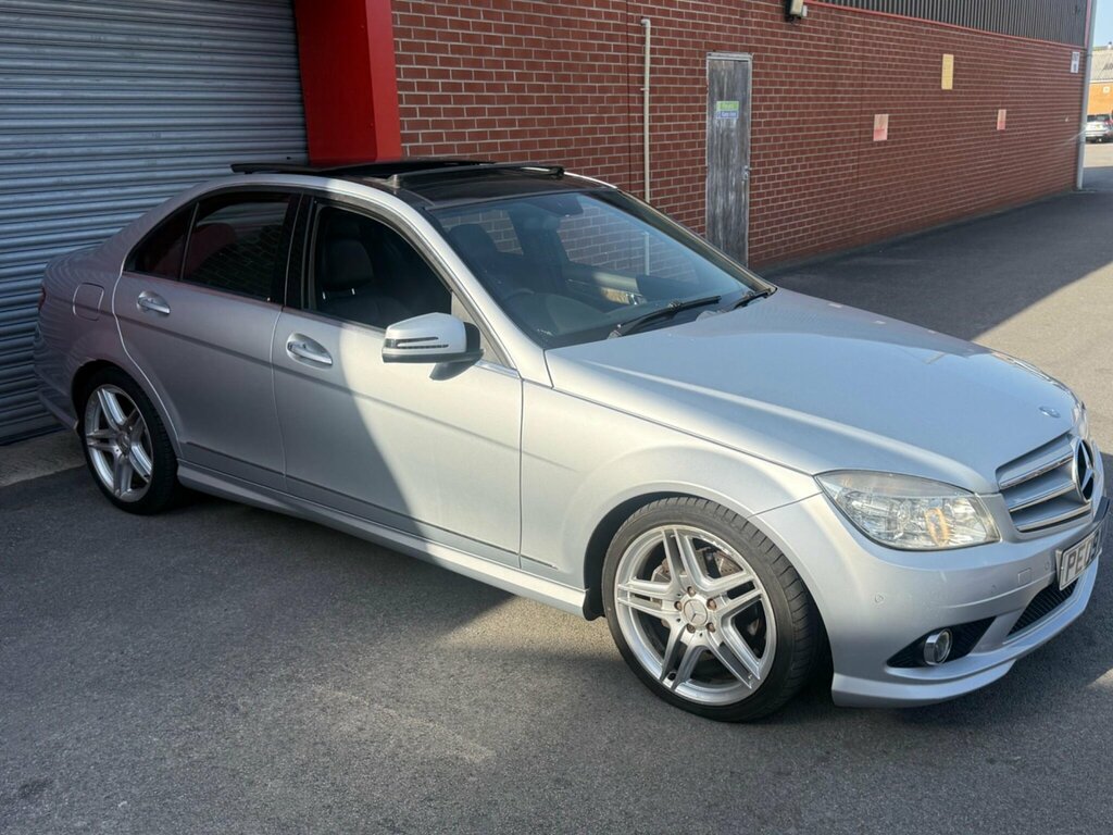Mercedes-Benz C Class 2.1 C220 Cdi Sport Euro 4 PE09NKT Silver #2