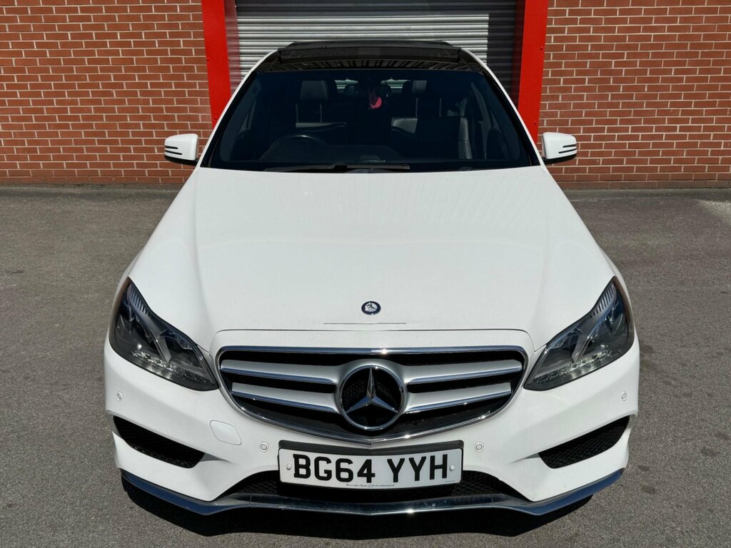 Mercedes-Benz E Class 2.1 E220 Bluetec Amg Line G-tronic Euro 6 Ss 4 BG64YYH White #3