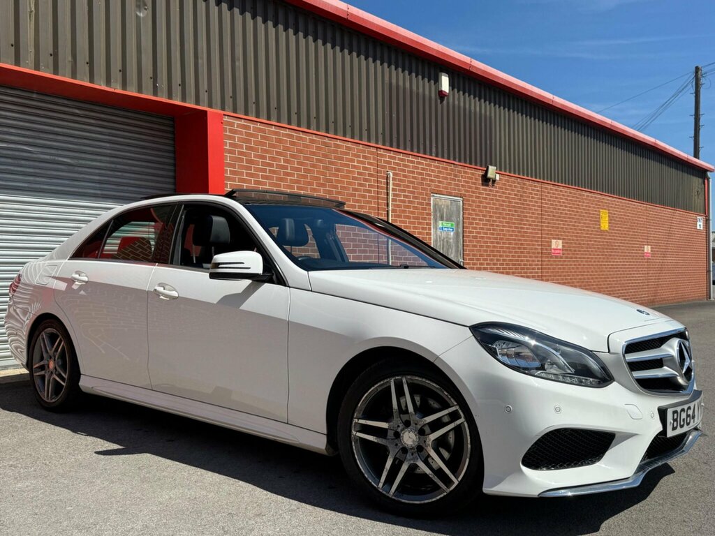 Mercedes-Benz E Class 2.1 E220 Bluetec Amg Line G-tronic Euro 6 Ss 4 White