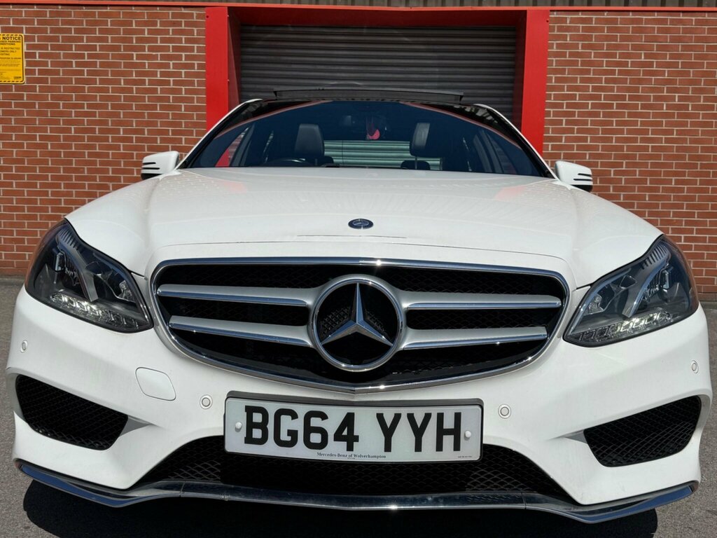 Mercedes-Benz E Class 2.1 E220 Bluetec Amg Line G-tronic Euro 6 Ss 4 BG64YYH White #4