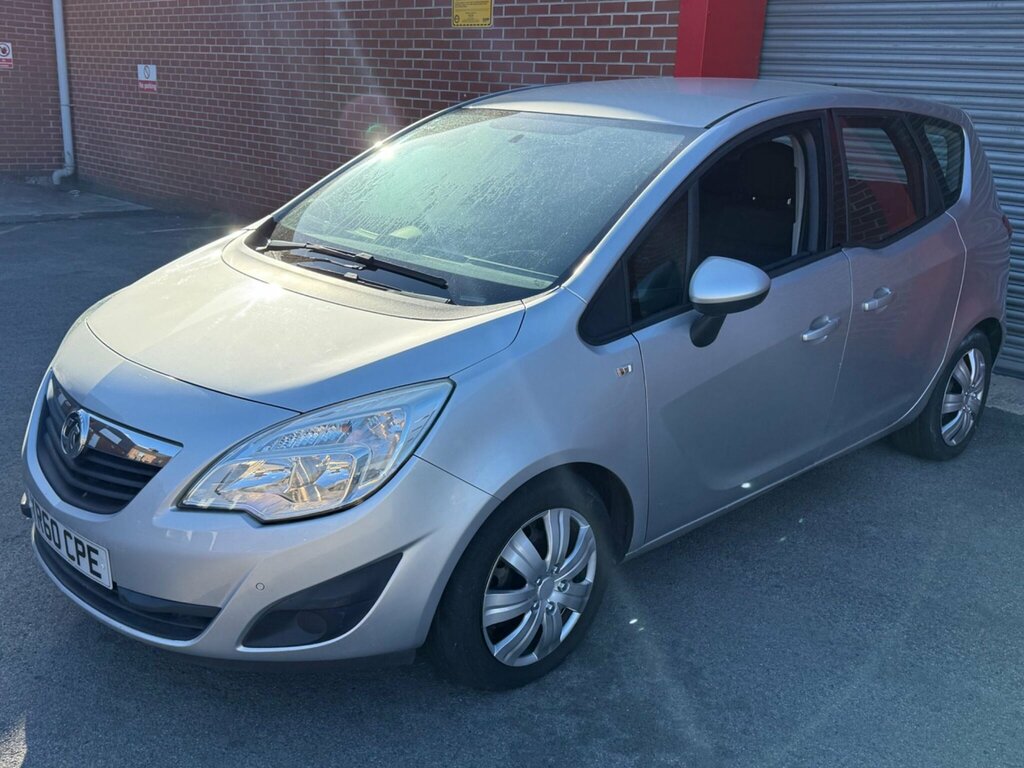 Vauxhall Meriva 1.7 Cdti Exclusiv Euro 5 Silver #6