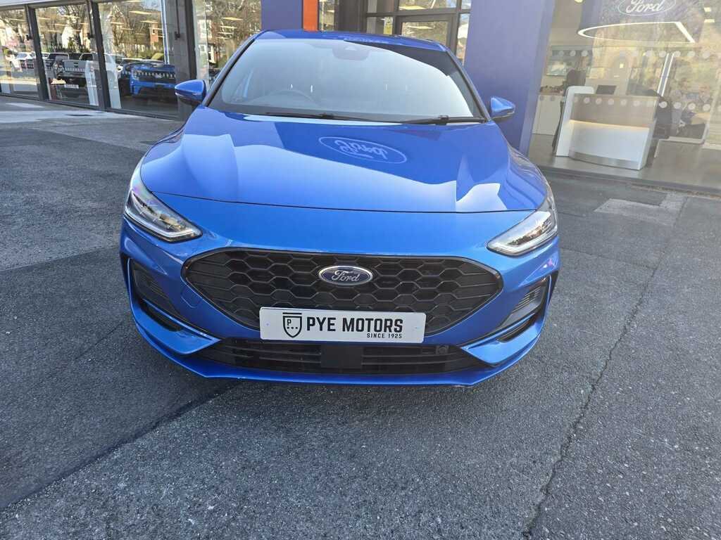 Ford Focus 1.0T Ecoboost St-line Hatchback PF23OES Blue #2