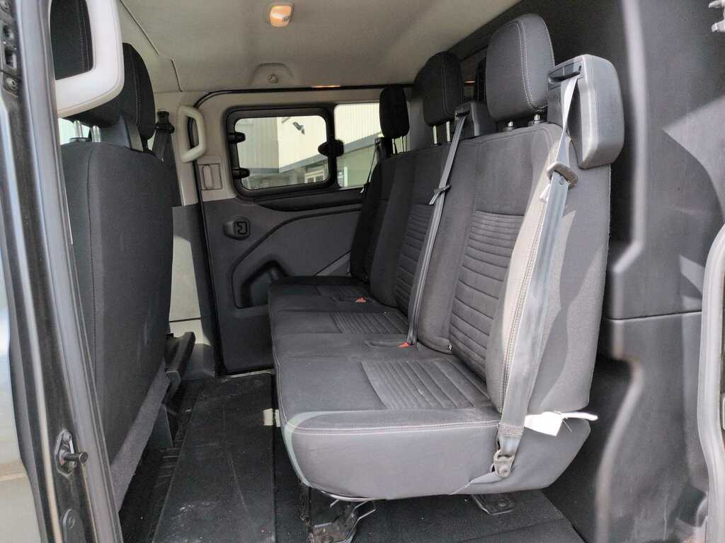 Ford Transit Custom 2.0 300 Ecoblue Limited Crew Van Double Cab Di PK69LLP Grey #2