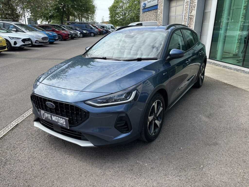 Ford Focus 1.0T Ecoboost Mhev Active Hatchback Hyb PJ73YXE Blue #3