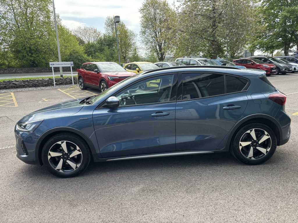 Ford Focus 1.0T Ecoboost Mhev Active Hatchback Hyb PJ73YXE Blue #4