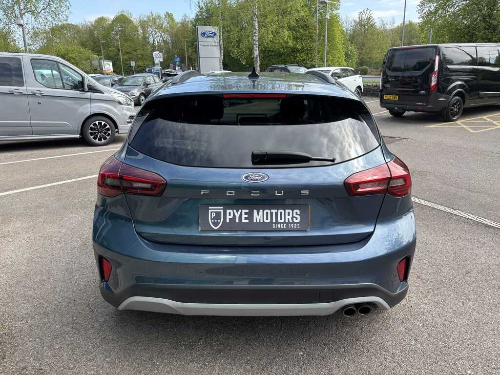 Ford Focus 1.0T Ecoboost Mhev Active Hatchback Hyb PJ73YXE Blue #6