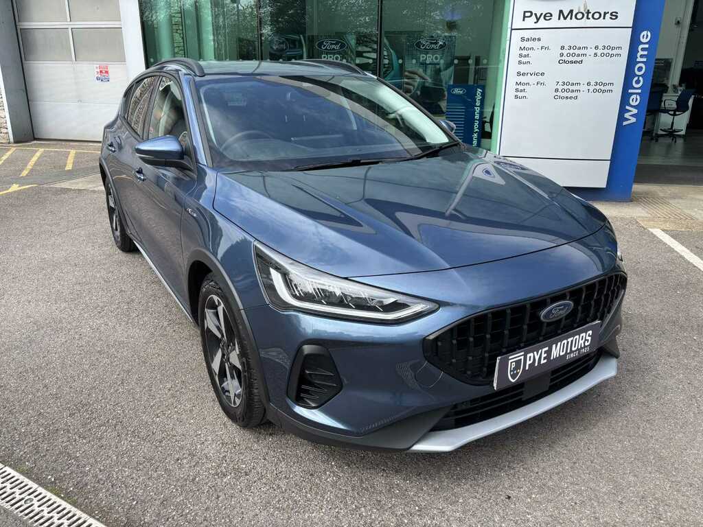 Ford Focus 1.0T Ecoboost Mhev Active Hatchback Hyb Blue