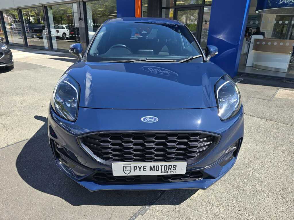 Ford Puma 1.0T Ecoboost Mhev St-line Suv Hybrid M PJ23BXR Blue #2