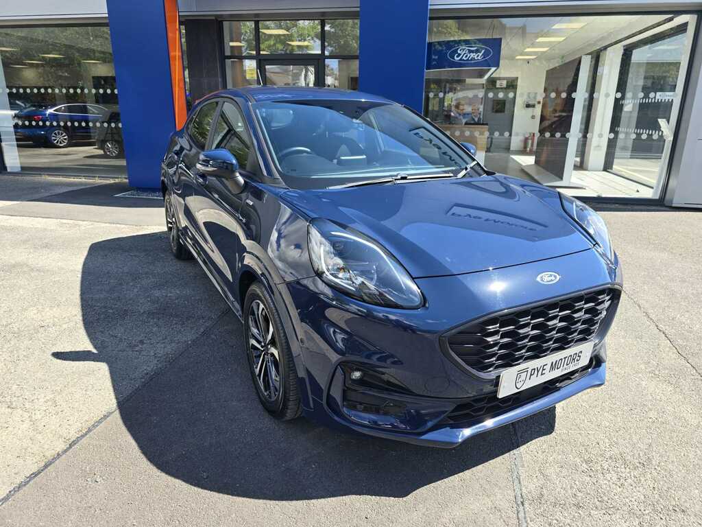 Ford Puma 1.0T Ecoboost Mhev St-line Suv Hybrid M Blue