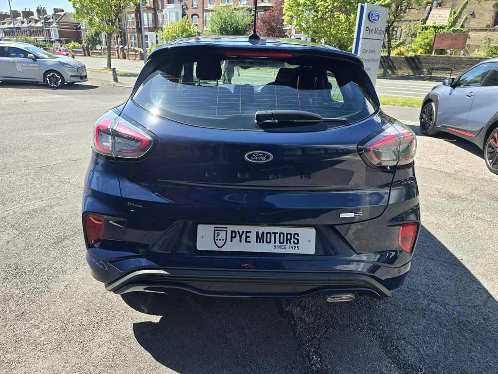 Ford Puma 1.0T Ecoboost Mhev St-line Suv Hybrid M PJ23BXR Blue #6