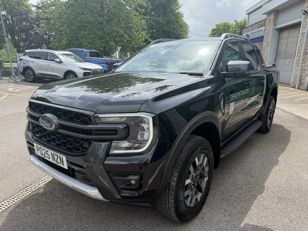 Ford Ranger 3.0 Td V6 Ecoblue Wildtrak Pickup Double Cab D PO25NZN Black #3