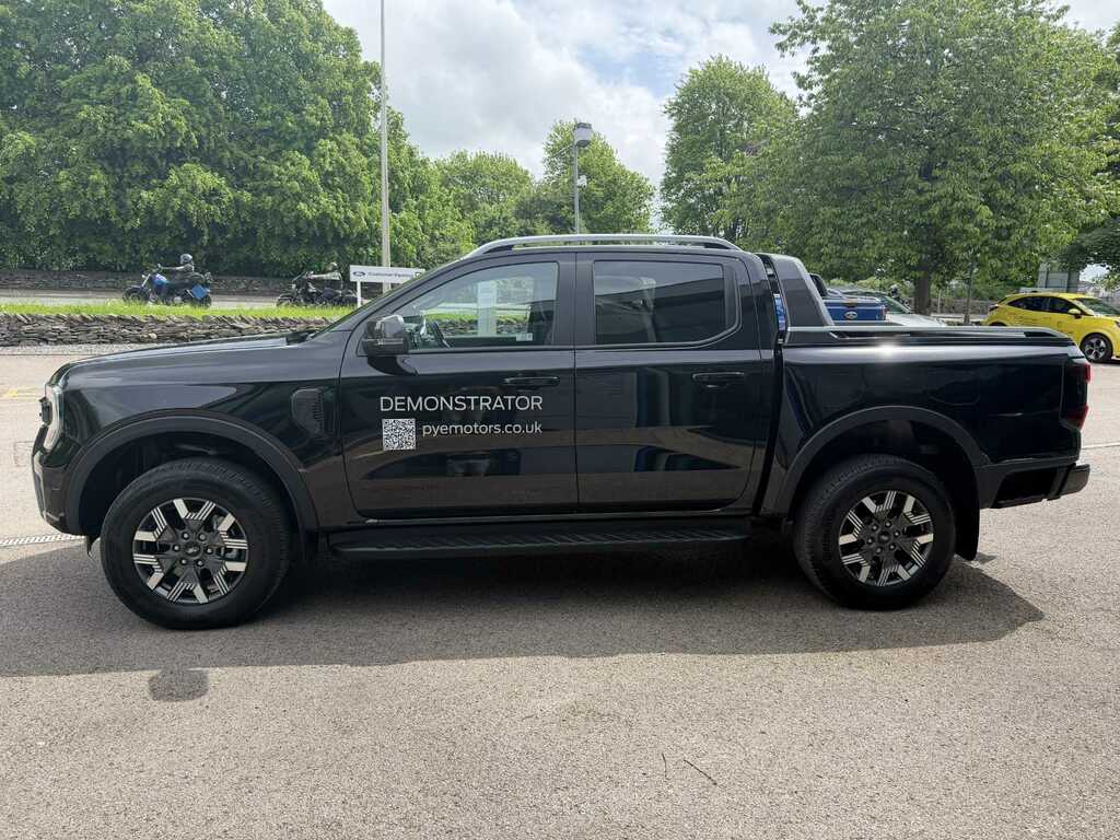 Ford Ranger 3.0 Td V6 Ecoblue Wildtrak Pickup Double Cab D PO25NZN Black #4