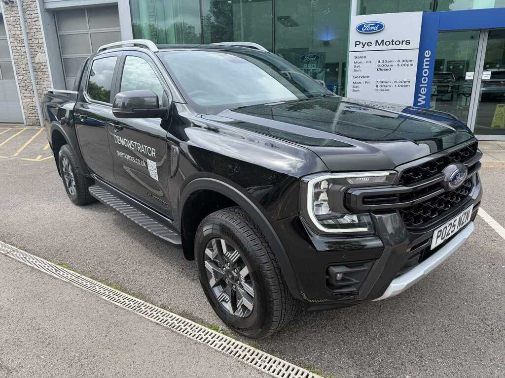 Ford Ranger 3.0 Td V6 Ecoblue Wildtrak Pickup Double Cab D Black