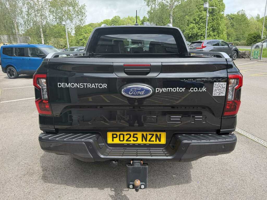 Ford Ranger 3.0 Td V6 Ecoblue Wildtrak Pickup Double Cab D PO25NZN Black #6