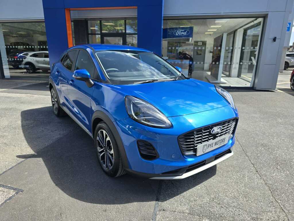 Ford Puma 1.0T Ecoboost Mhev Titanium Suv Hybrid Blue