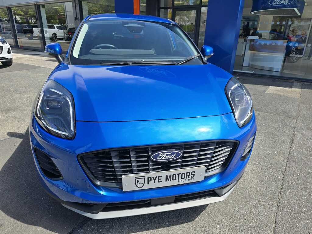 Ford Puma 1.0T Ecoboost Mhev Titanium Suv Hybrid PO74ODT Blue #2