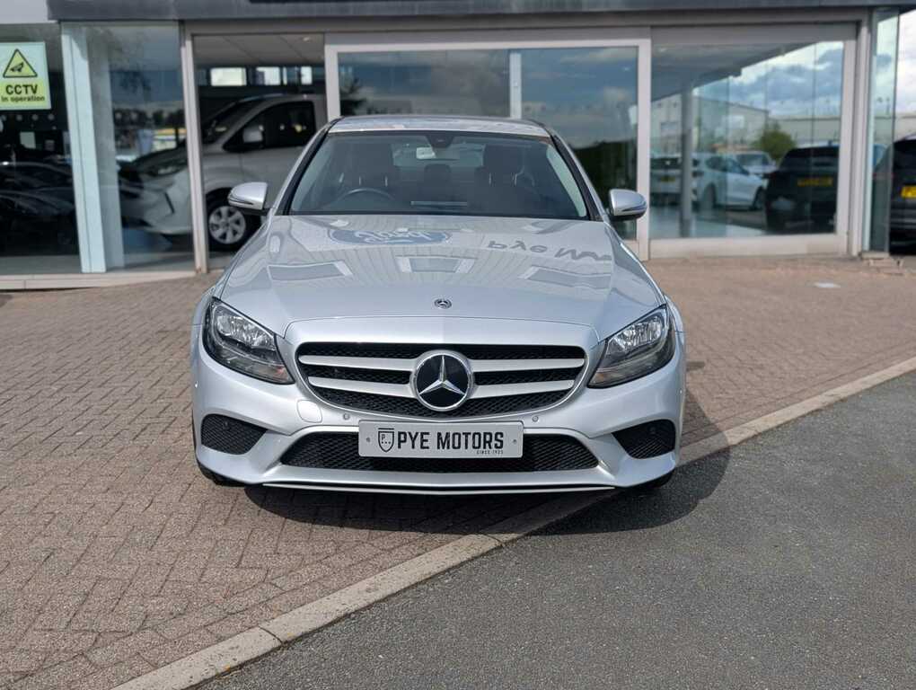 Mercedes-Benz C Class 1.5 C200 Mhev Eq Boost Se Saloon G-tron KT69UJP Silver #2