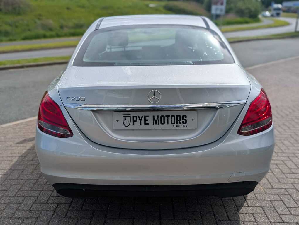 Mercedes-Benz C Class 1.5 C200 Mhev Eq Boost Se Saloon G-tron KT69UJP Silver #6
