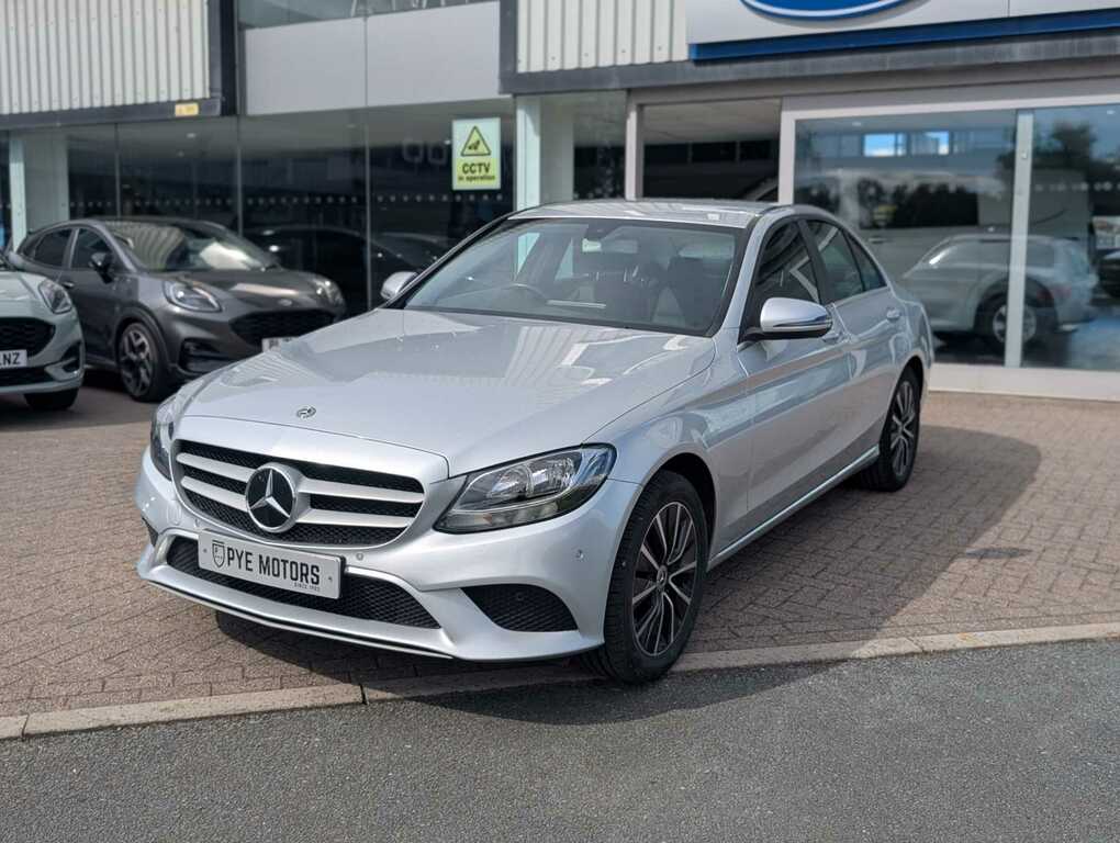Mercedes-Benz C Class 1.5 C200 Mhev Eq Boost Se Saloon G-tron KT69UJP Silver #3