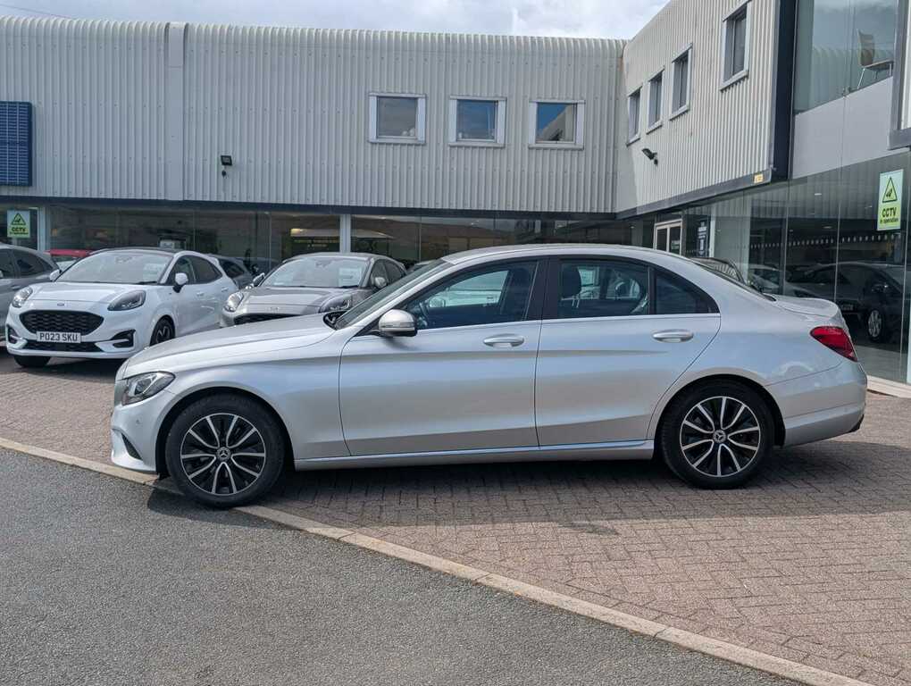 Mercedes-Benz C Class 1.5 C200 Mhev Eq Boost Se Saloon G-tron KT69UJP Silver #4
