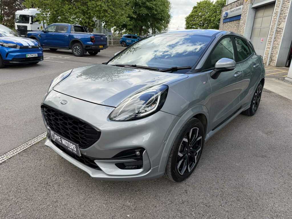 Ford Puma 1.0T Ecoboost Mhev St-line X Suv Hybrid PY24HLR Silver #3