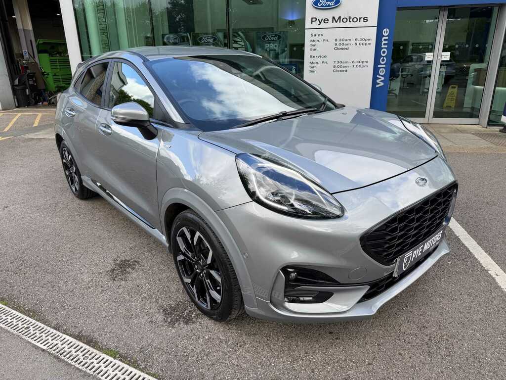 Ford Puma 1.0T Ecoboost Mhev St-line X Suv Hybrid Silver