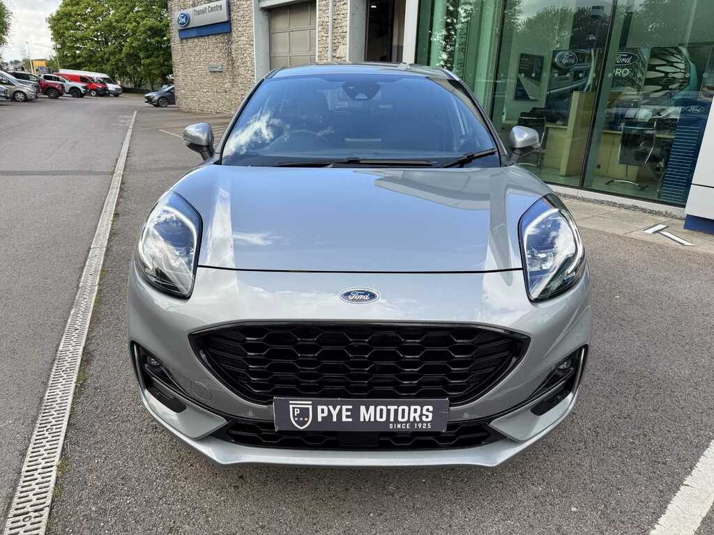 Ford Puma 1.0T Ecoboost Mhev St-line X Suv Hybrid PY24HLR Silver #2