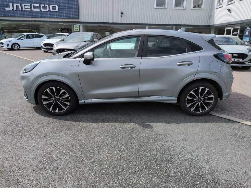 Ford Puma 1.0T Ecoboost Mhev St-line Vignale Suv PO23SRX Silver #3