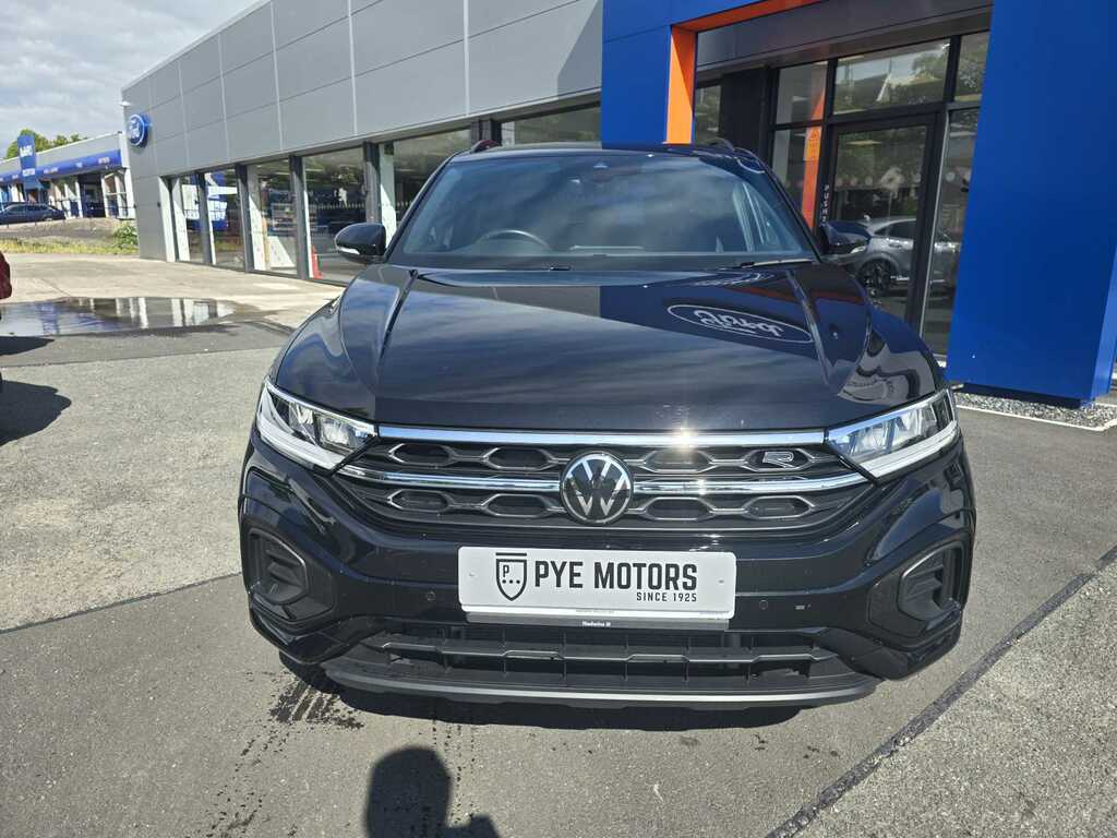 Volkswagen T-Roc 1.5 Tsi R-line Suv Dsg Euro 6 Ss 15 PG73FXY Black #2