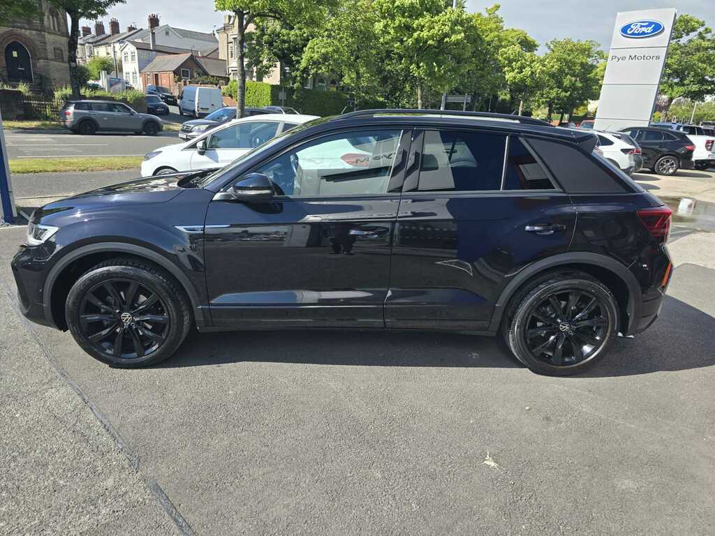 Volkswagen T-Roc 1.5 Tsi R-line Suv Dsg Euro 6 Ss 15 PG73FXY Black #4