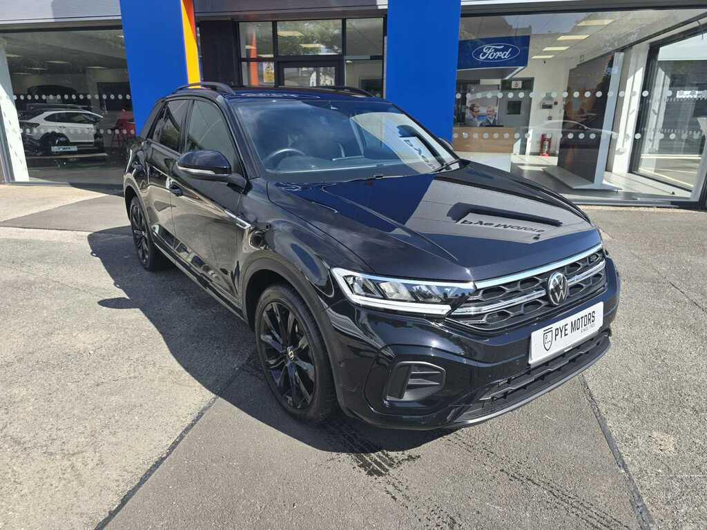 Volkswagen T-Roc 1.5 Tsi R-line Suv Dsg Euro 6 Ss 15 Black