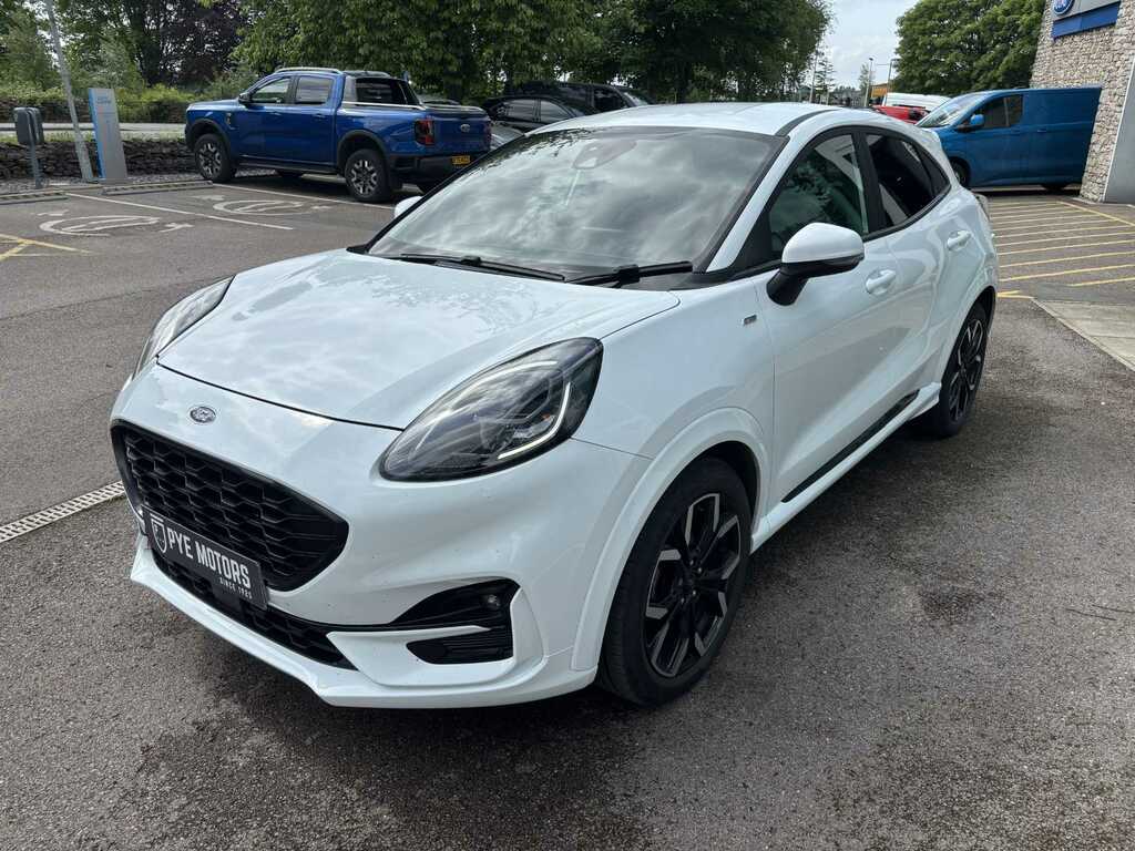 Ford Puma 1.0T Ecoboost Mhev St-line X Suv Hybrid PF23TYD White #3